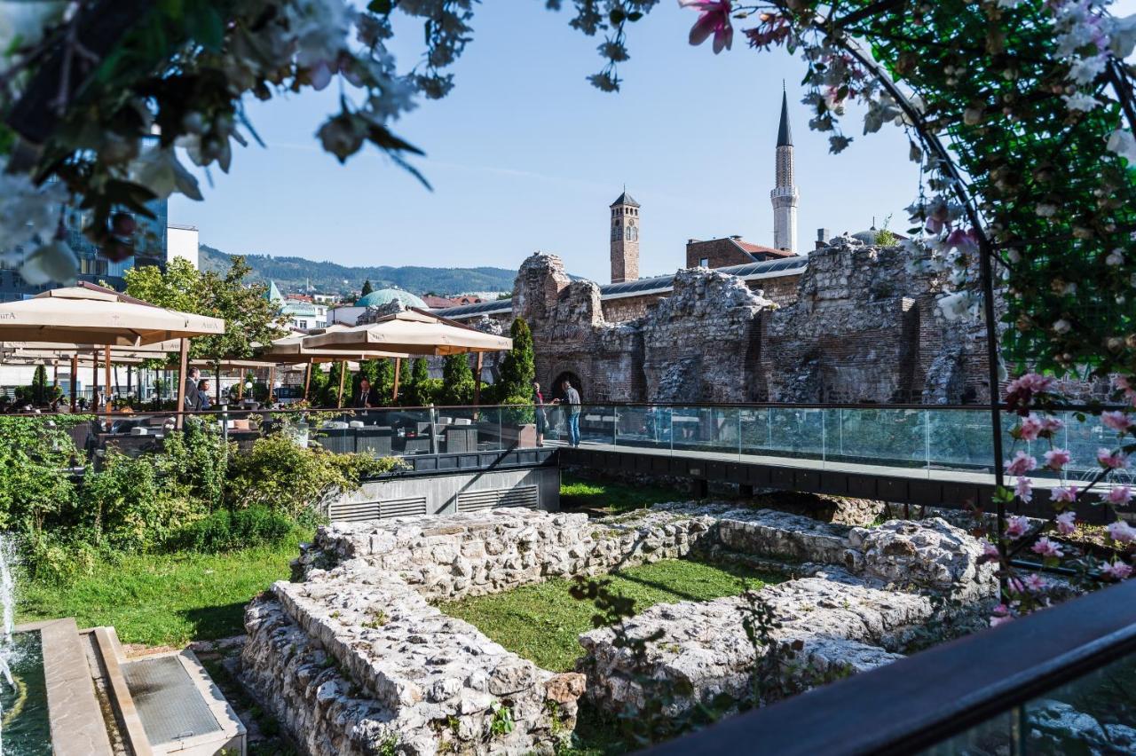 סראייבו Hotel Europe מראה חיצוני תמונה The Roman well