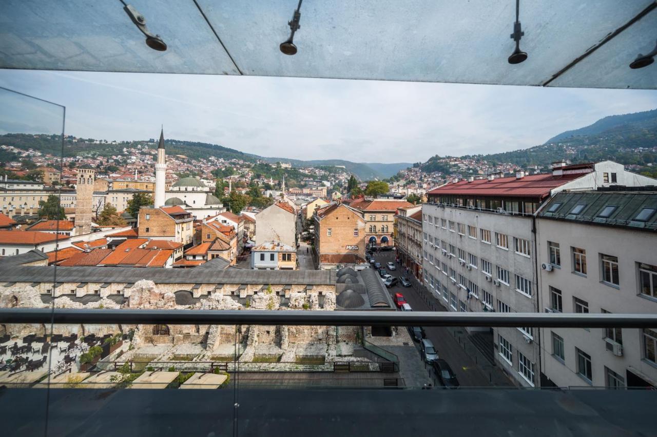 סראייבו Hotel Europe מראה חיצוני תמונה View from the observation deck