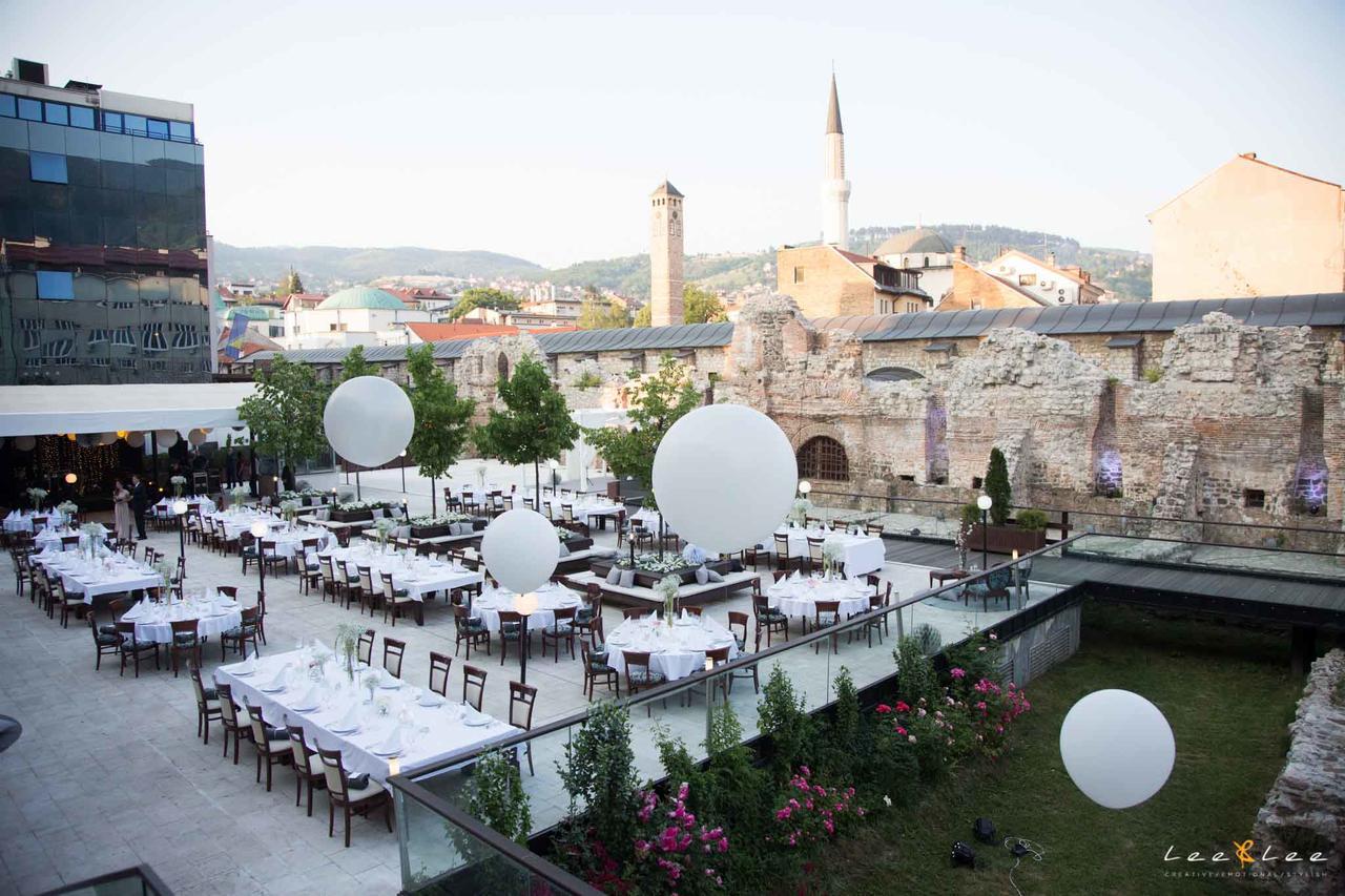 סראייבו Hotel Europe מראה חיצוני תמונה Terrace of the Museum of the City of Sarajevo